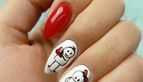 Valentines Nails Cartoon 65 Happy Day For Your Romantic Day