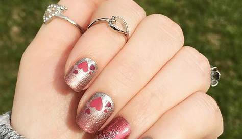 Valentines Nails Foil 65 Happy Day For Your Romantic Day