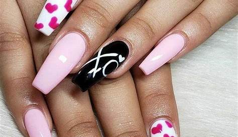 Valentines Nails Xo 21 Day Nail Ideas To Copy In 2023 BeautyWayMag