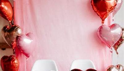 Valentines Photoshoot Pink Backdrop
