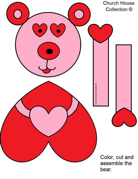 Pin by Church House Collection on FREE Valentine Template Pattern