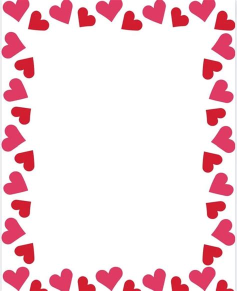 Valentines Border Design
