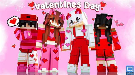 valentines day minecraft skins