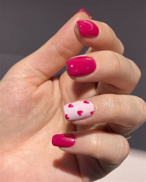 Valentines Flower Nails