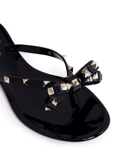 valentino bow sandals sale