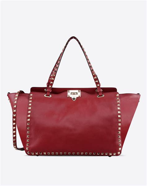 valentino garavani rockstud shopper