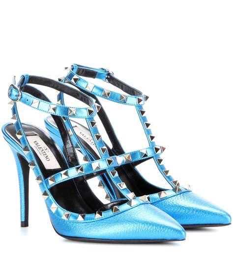 valentino garavani shoes blue