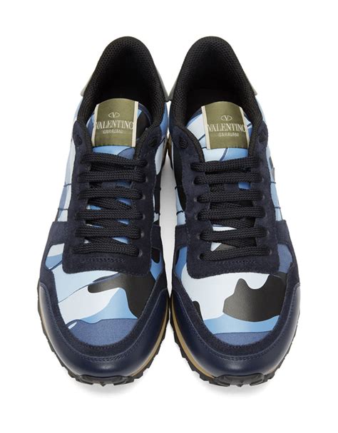 valentino garavani sneakers camouflage