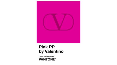 valentino pink pp pantone