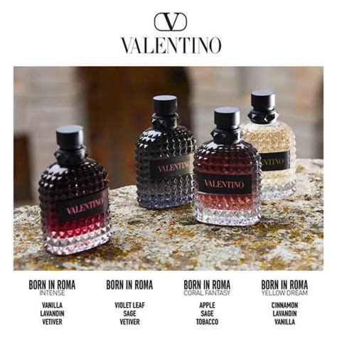 valentino uomo intense notes