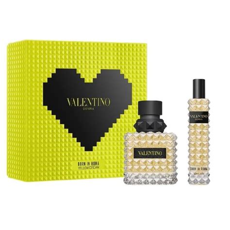 valentino yellow dream gift set