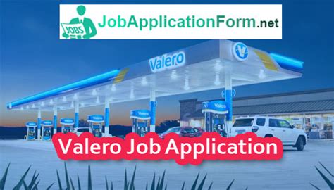 valero job application