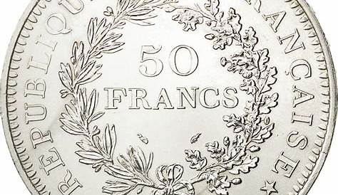 50 francs Hercule (argent) France Numista