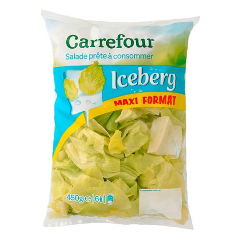 valeur nutritionnelle salade iceberg