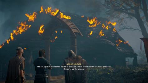 Valhalla How To Get In Burning House