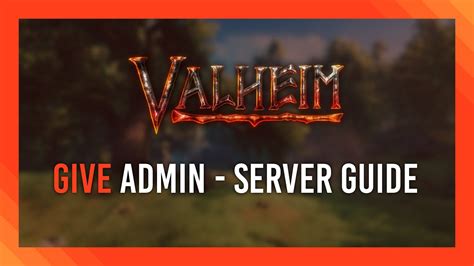The Ultimate Guide to Valheim Dedicated Server Admin Console