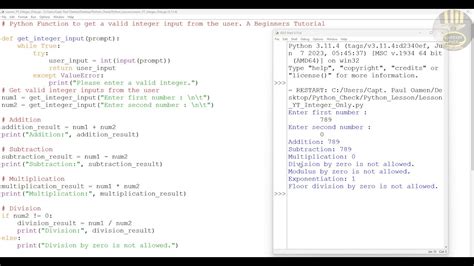 valid integer declaration in python