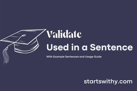 validate use in sentence