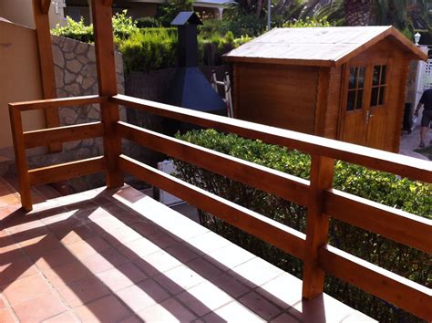 Valla Madera Balcon