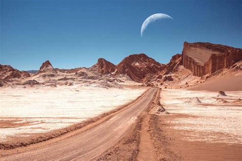 valle de la luna and the atacama desert