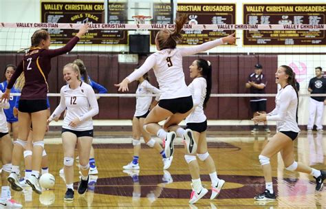 Valley Christian girls volleyball wins longawaited title with upset of