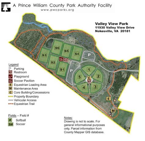 Valley View Soccer Field Map