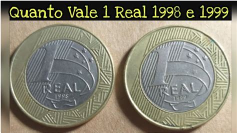valor da moeda de 1 real de 1999