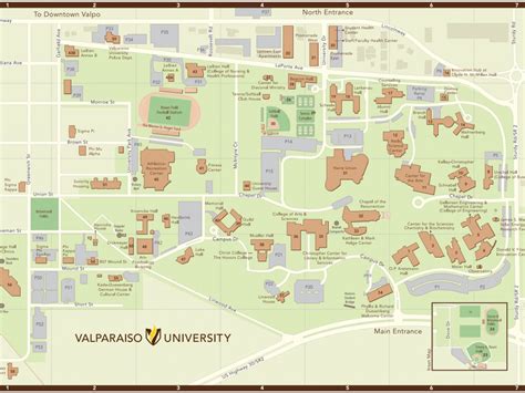 Valparaiso University Campus Map Calendrier 2021