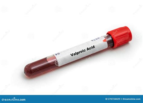 valproic acid test tube quest