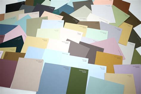 Valspar Paint Sample Cards