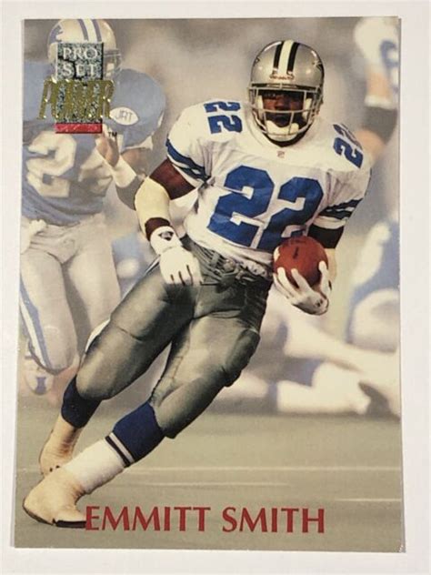 valuable emmitt smith cards