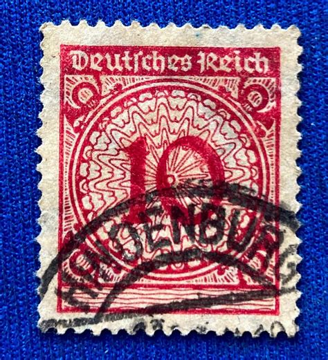 valuable used rare german stamps