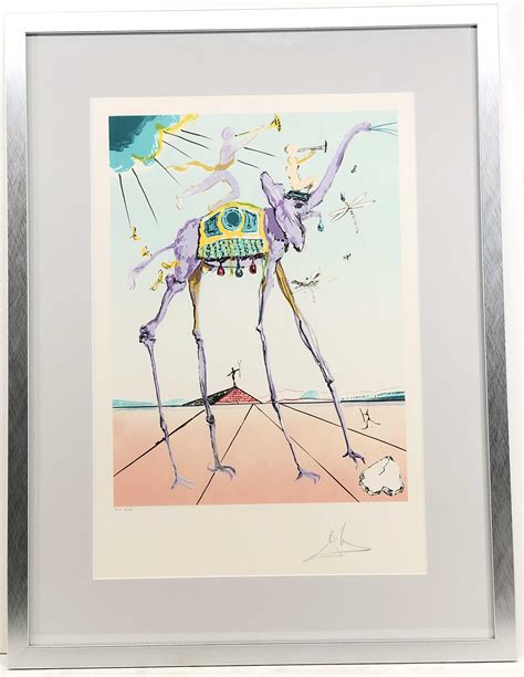 valuation of signed dali prints