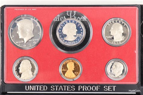 value of 1979 silver proof set