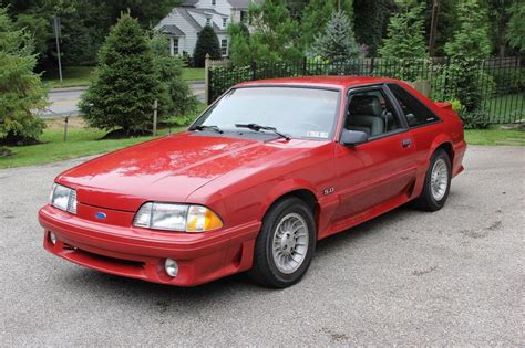 value of 1989 ford mustang gt