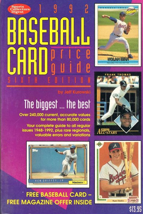 value of baseball cards price guide