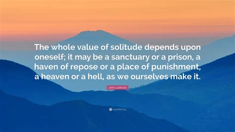 The Value of Solitude