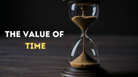 value of time meaning