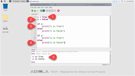 value of true in python