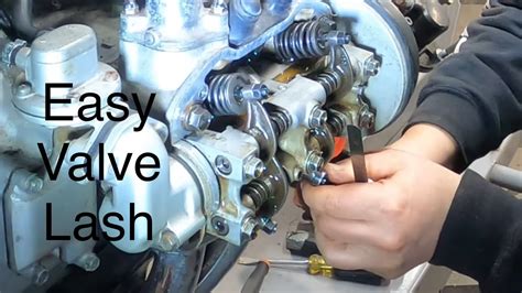 Valve Adjustment 4 Stroke Engine