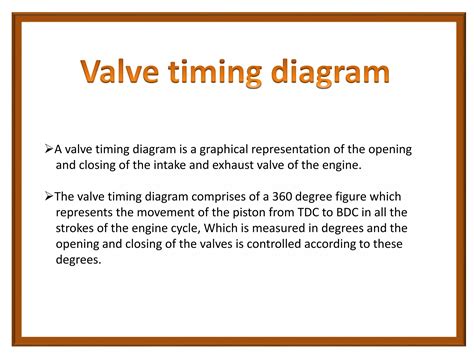 Valve Timing Definition And Function