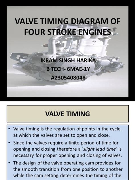Valve Timing Pdf