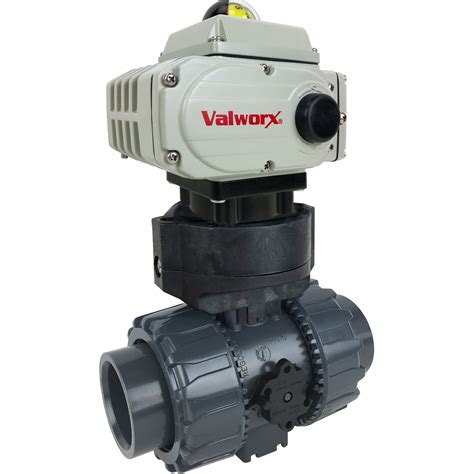 valworx electric actuated ball valve