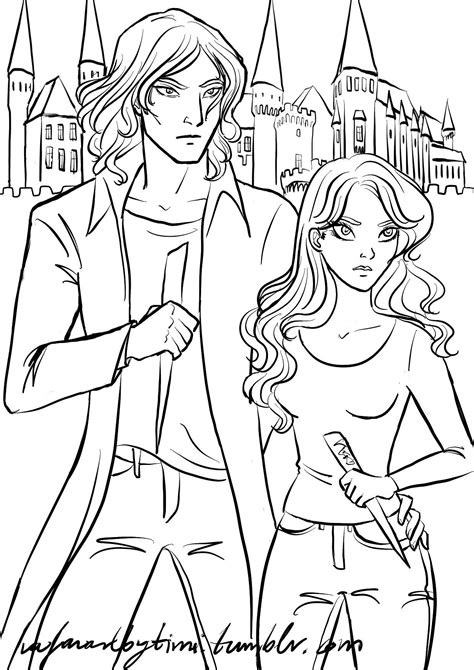 vampire academy coloring pages