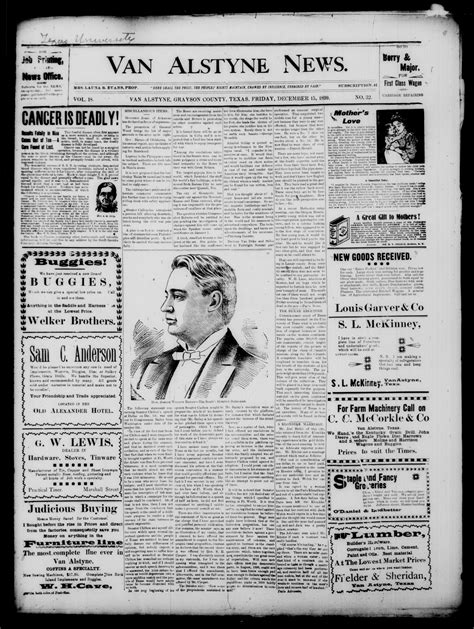 Van Alstyne Newspaper