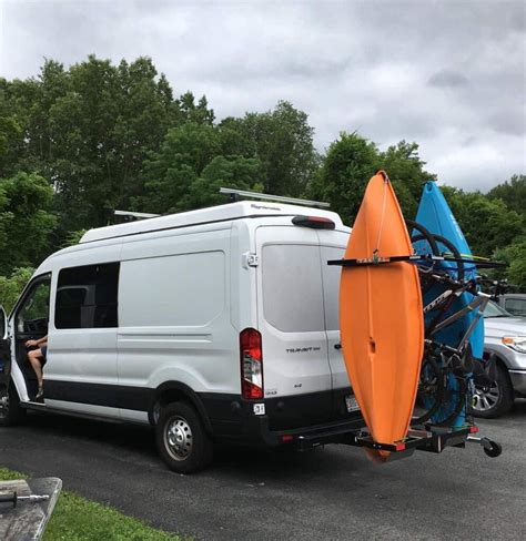 TO THE FIRST VERTICAL RV KAYAK RACK YAKUPS