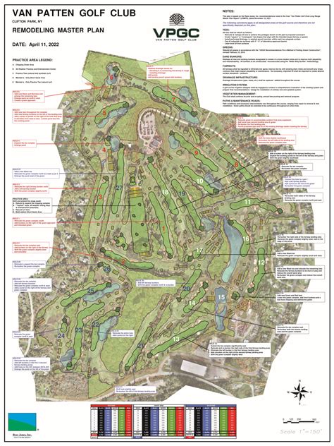 Van Patten Golf Course Map