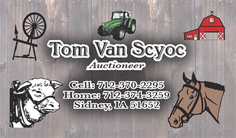 Van Scyoc Auction