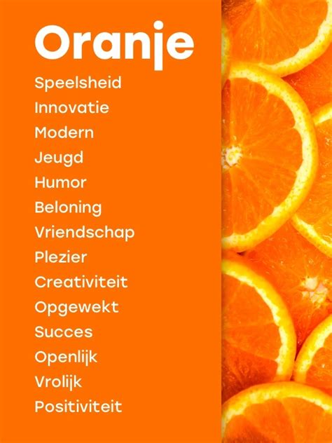 van waar komt de kleur oranje