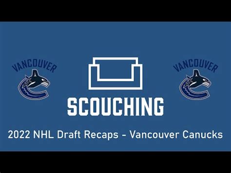 vancouver canucks draft 2022